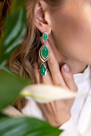 Серьги Бирюса Серьги Бирюса