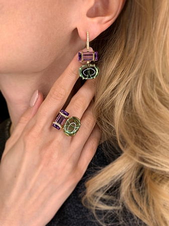 Серьги Геометрия