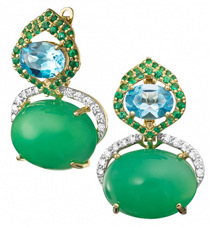 Серьги Краски лета Серьги Краски лета