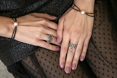 Кольцо Black Tie