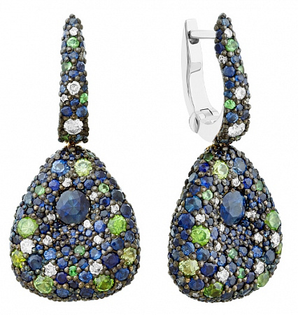 Серьги Лагуна