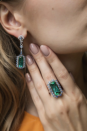 Кольцо Green Indigo