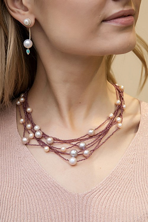 Серьги Pearl Style