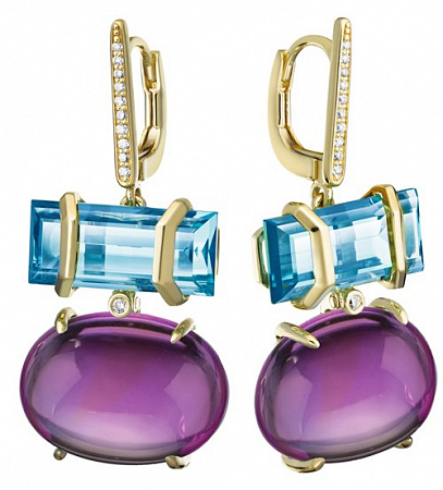 Серьги Геометрия