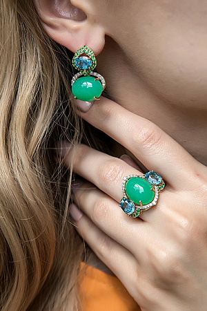 Серьги Краски лета Серьги Краски лета