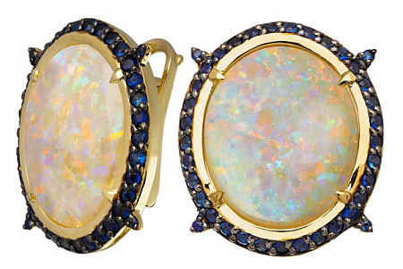 Серьги Лунный свет