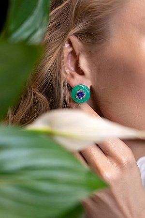 Серьги GreenBreez Серьги GreenBreez