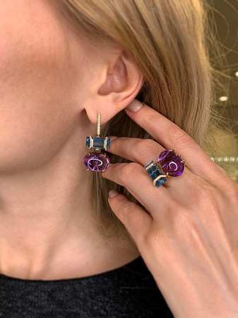 Серьги Геометрия