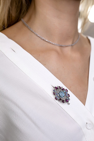 Брошь Изабелла