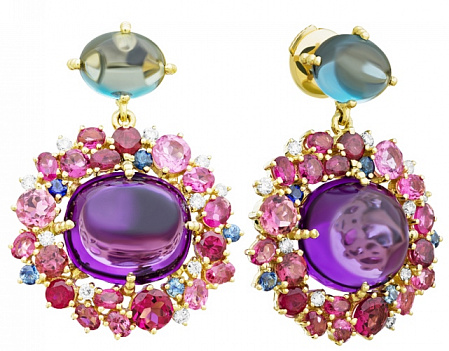 Серьги Весна