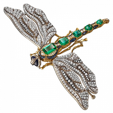 Брошь Стрекоза