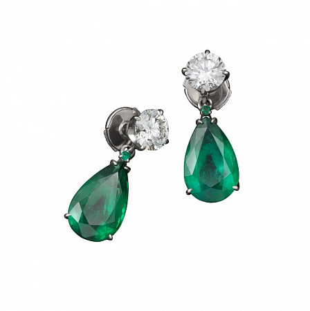Серьги Emerald classic Серьги Emerald classic