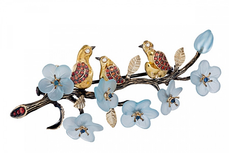 Брошь Нежность утра Брошь Нежность утра