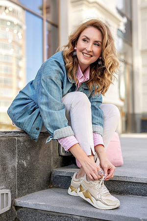 Серьги Розовая пантера Серьги Розовая пантера