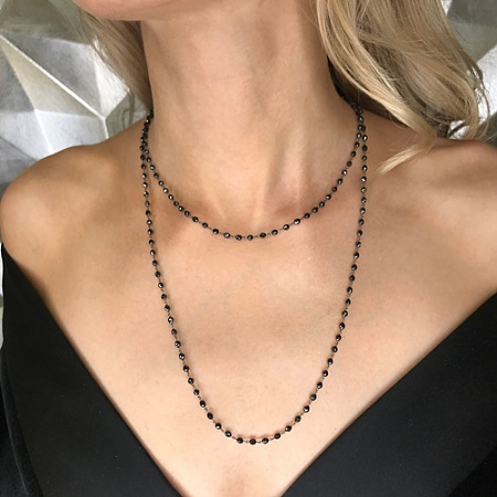 Колье Black Tie