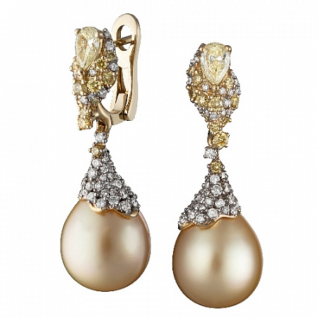 Серьги Champagne