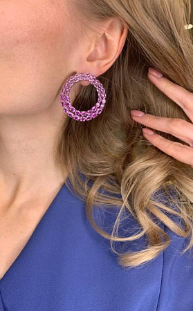 Серьги Classic Pink