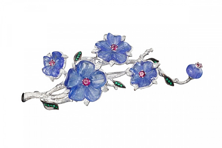 Брошь Flower