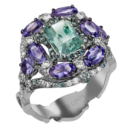 Кольцо Paraiba Кольцо Paraiba