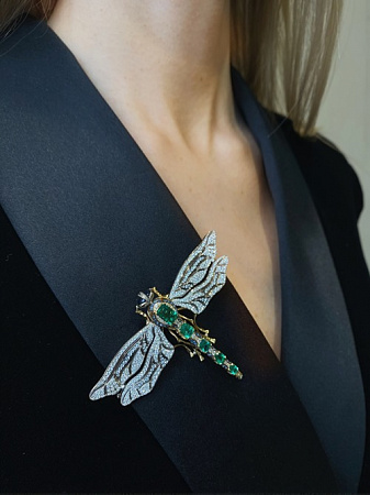 Брошь Стрекоза