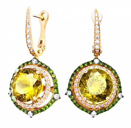 Серьги Тандем